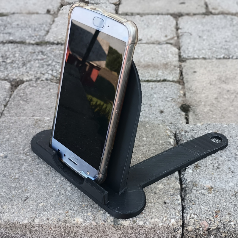 Evrensel Tablet ve Telefon Duruşu - Minimalist 3D Baskı Stand