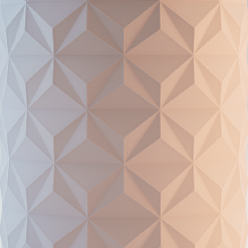 Geometrik Kağıt Havlu Tutucu - Minimalist 3D Baskı Mutfak Aksesuarı