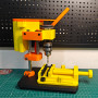 Masaüstü Mini Matkap Presi - Hareketli Kelepçeli 3D Baskı El Aleti