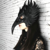 Gotik Kuzgun Maskesi - 3D Baskı Kostüm Aksesuarı