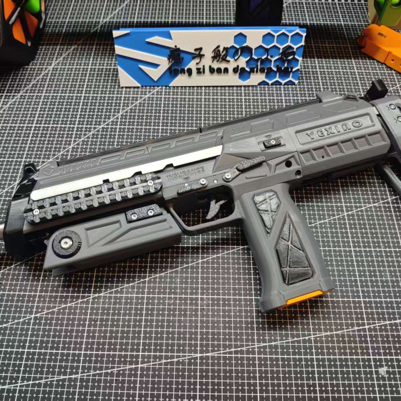 Gece Baykuşu MP7 Soft Dart Blaster - 3D Baskılı Cosplay Silahı