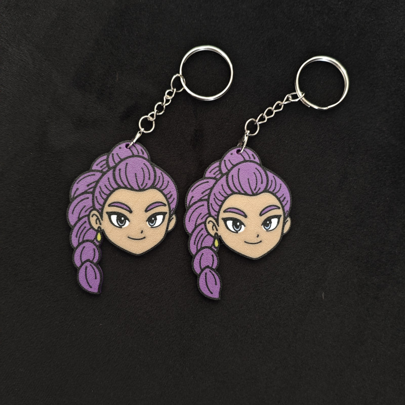 Rumi K-Pop Demon Hunters Anahtarlık - 3D Baskı Koleksiyon Ürünü