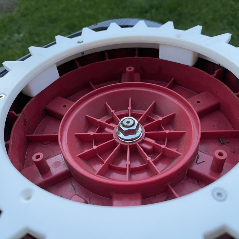 Hookii Neomow X Çamur Çivili Tekerlek Kapağı - 3D Baskı Robot Çim Biçme Aksesuarı Hookii Neomow X Çamur Çivili Tekerlek Kapağı - 3D Baskı Robot Çim Biçme Aksesuarı