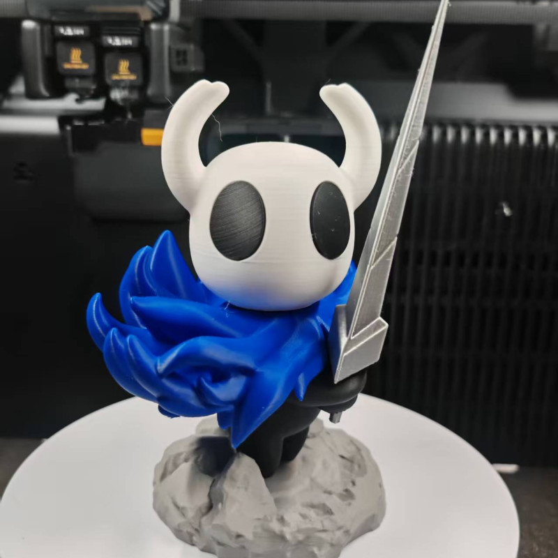 Hollow Knight Kılıç Çekme Duruşu 3D Baskı Figür - Dönebilir Başlı Hollow Knight Kılıç Çekme Duruşu 3D Baskı Figür - Dönebilir Başlı