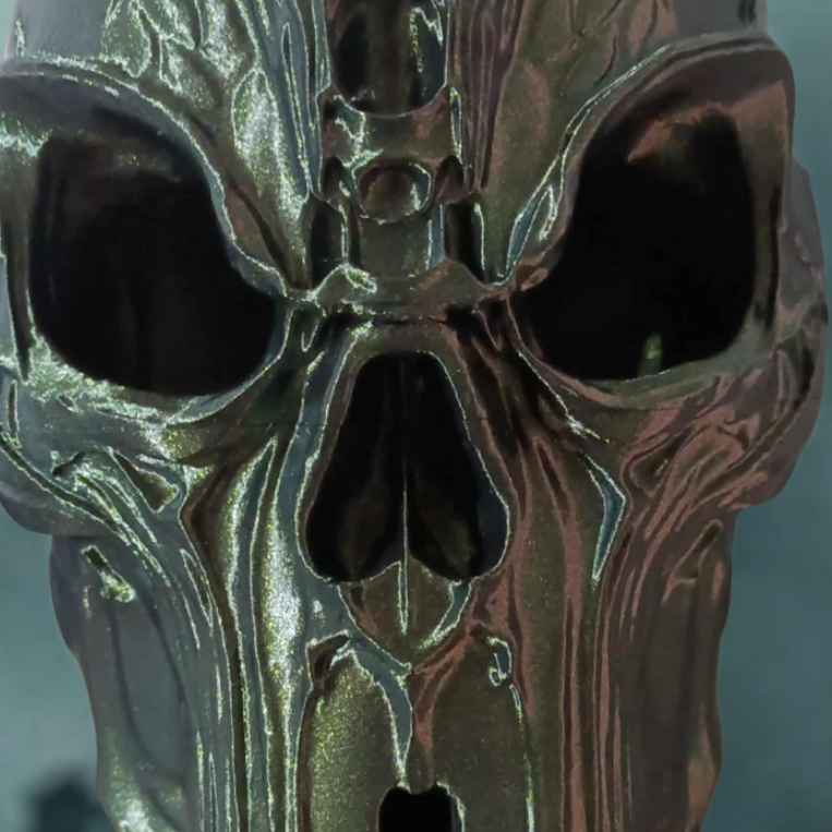 Öfke Devi Miğferi - 3D Baskı Cosplay ve Koleksiyon Parçası