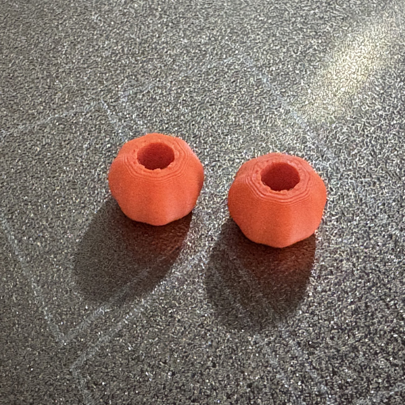 Cadılar Bayramı Balkabağı İpli Boncuk - 3D Baskı Aksesuar Cadılar Bayramı Balkabağı İpli Boncuk - 3D Baskı Aksesuar