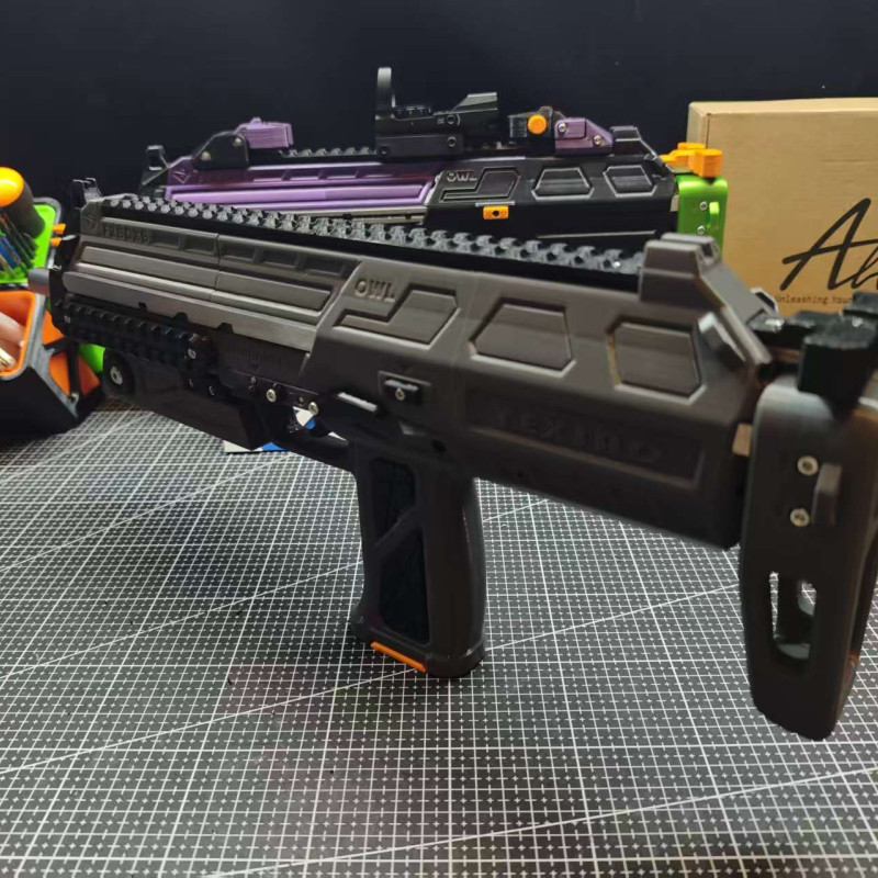 Gece Baykuşu MP7 Soft Dart Blaster - 3D Baskılı Cosplay Silahı