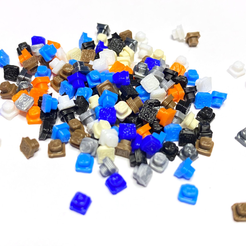 Mini Pikselli Kedi Tablo - 3D Baskı DIY Dekor