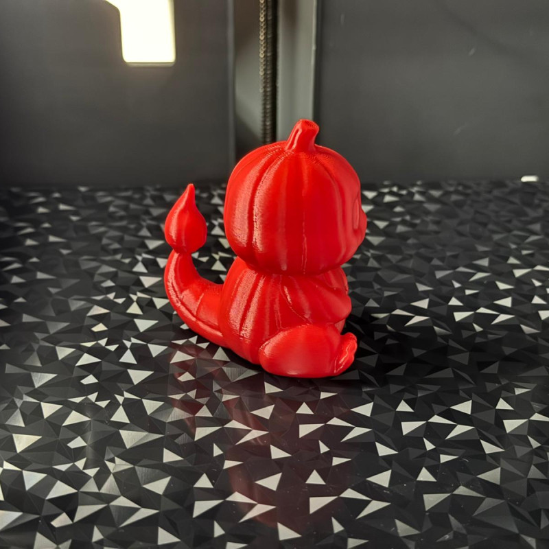 Charmander Halloween Balkabağı 3D Baskı Figür - Pokémon Koleksiyon