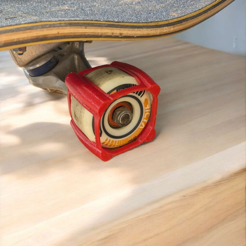 Kaykay Eğitim Kılıfı - TPU Tekerlek Koruyucu - Trick Yardımcısı