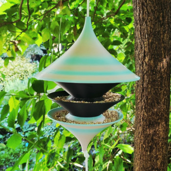 Minimalist Kuş Yemliği - 3D Baskı Ev Dekorasyonu