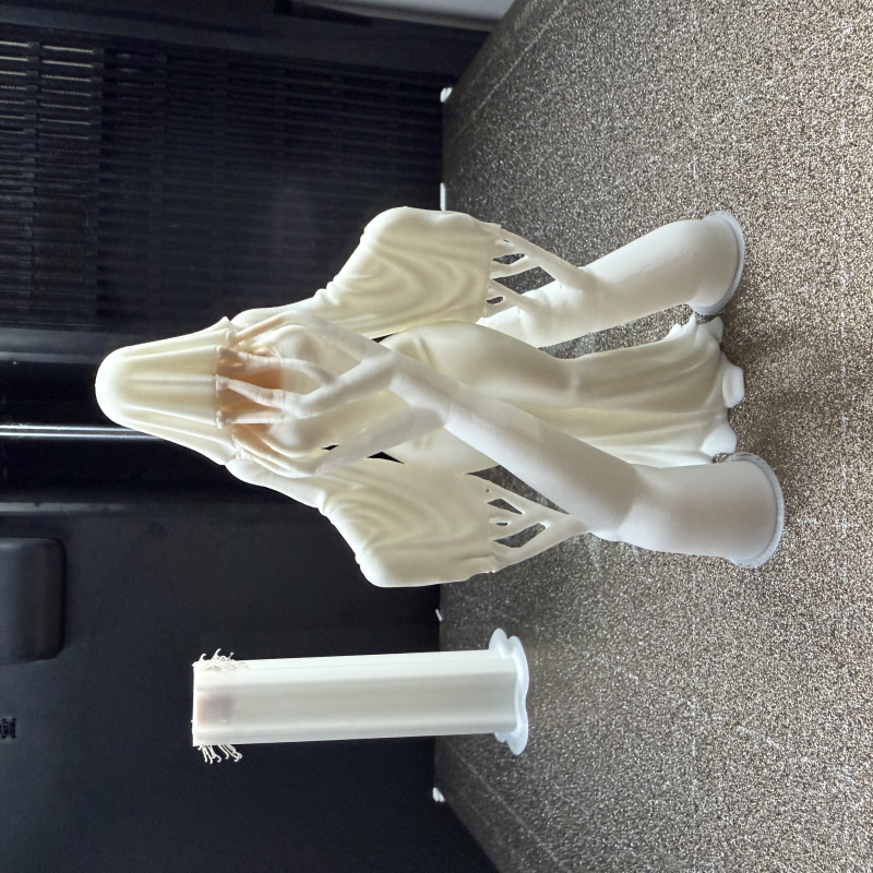 Gizemli Tapınak Bekçisi Hayalet Kadın 3D Baskı Figür Gizemli Tapınak Bekçisi Hayalet Kadın 3D Baskı Figür