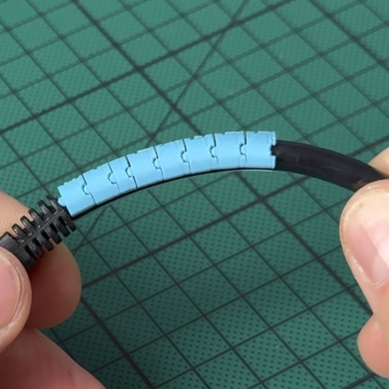 Özelleştirilebilir Kablo Halka Etiketi - 3D Baskı Kablolama Çözümü Özelleştirilebilir Kablo Halka Etiketi - 3D Baskı Kablolama Çözümü