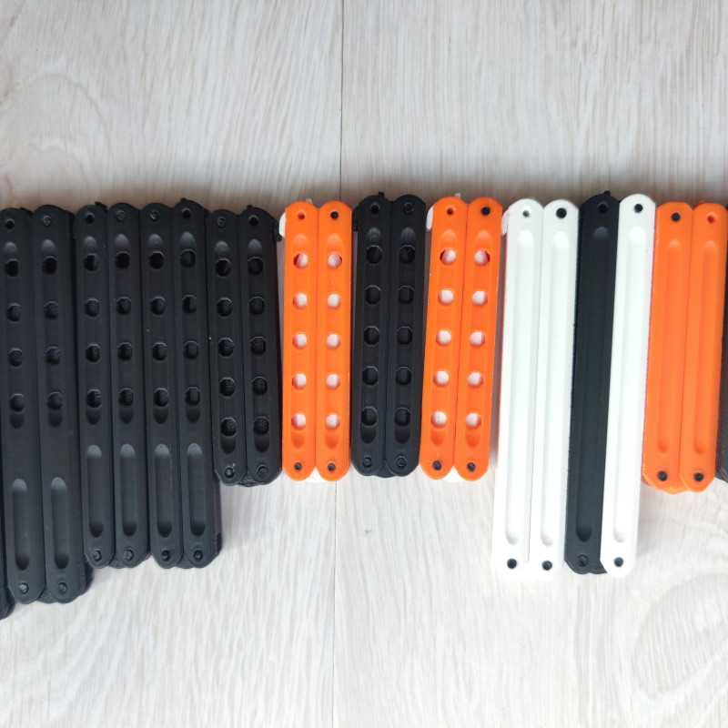 3D Baskı Kelebek Bıçak - Balisong Mini, Mini+ ve Medium Modeller