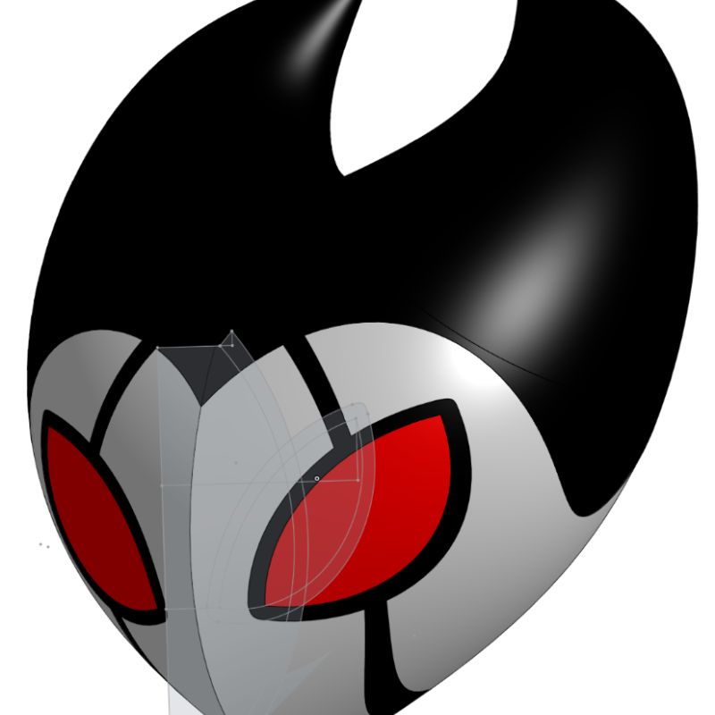 Hollow Knight Grimm Maskesi - Yetişkin ve Çocuk Boyu 3D Baskı