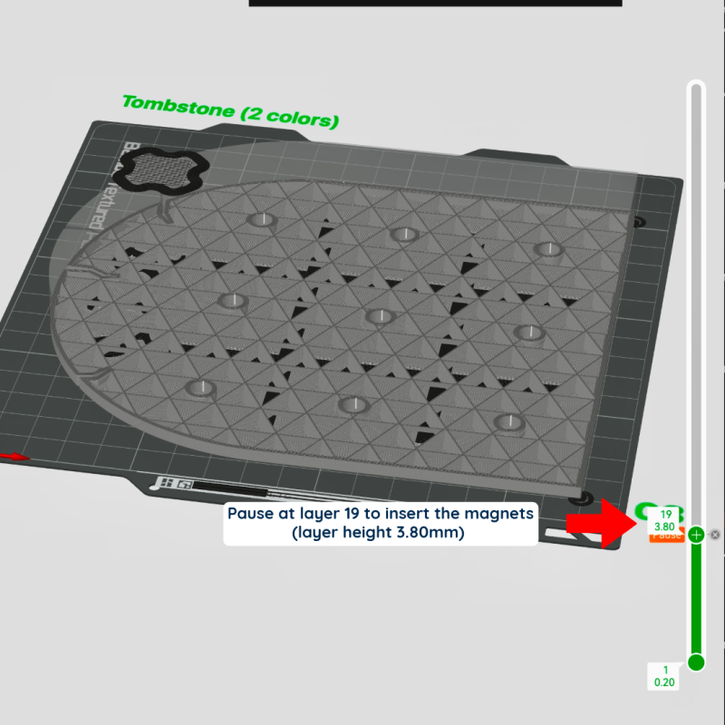 Cadılar Bayramı Tic Tac Toe Işıklı Ayak Oyunu - 3D Baskı