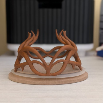 Geyik Lordu 3D Baskılı Dekoratif Mühür - Antik Tasarım