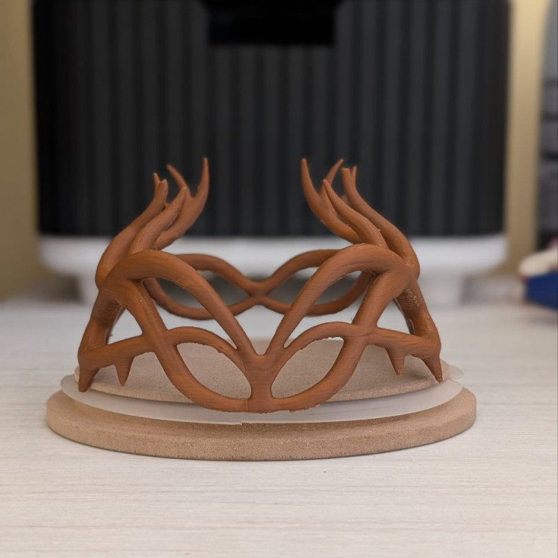 Geyik Lordu 3D Baskılı Dekoratif Mühür - Antik Tasarım