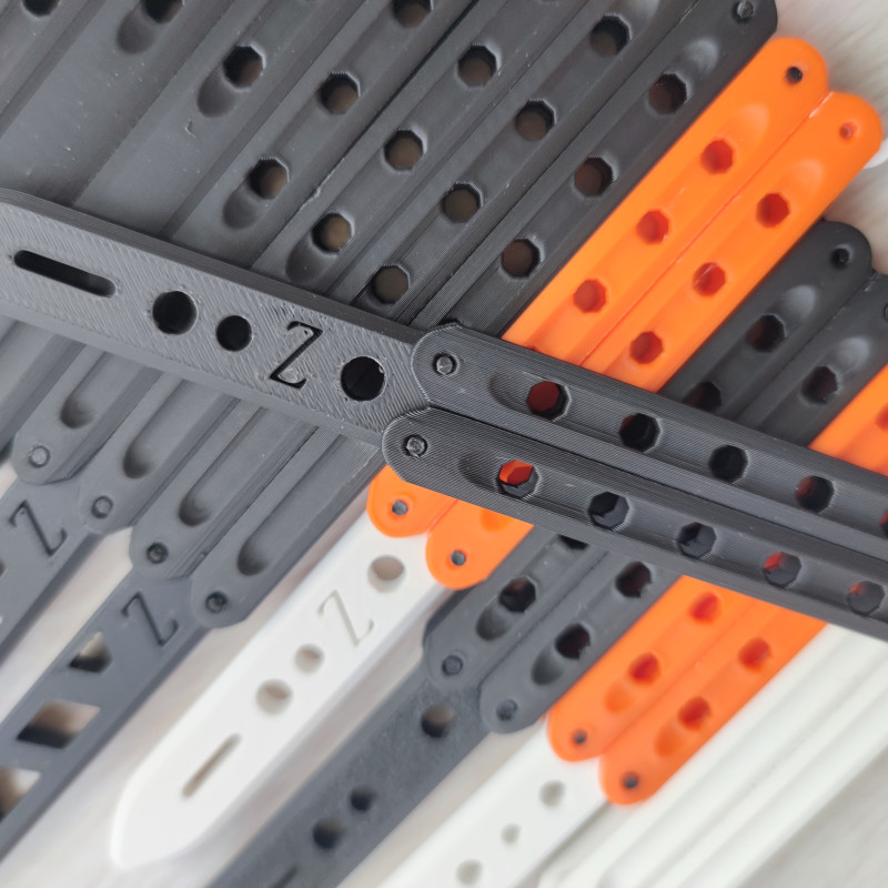 3D Baskı Kelebek Bıçak - Balisong Mini, Mini+ ve Medium Modeller