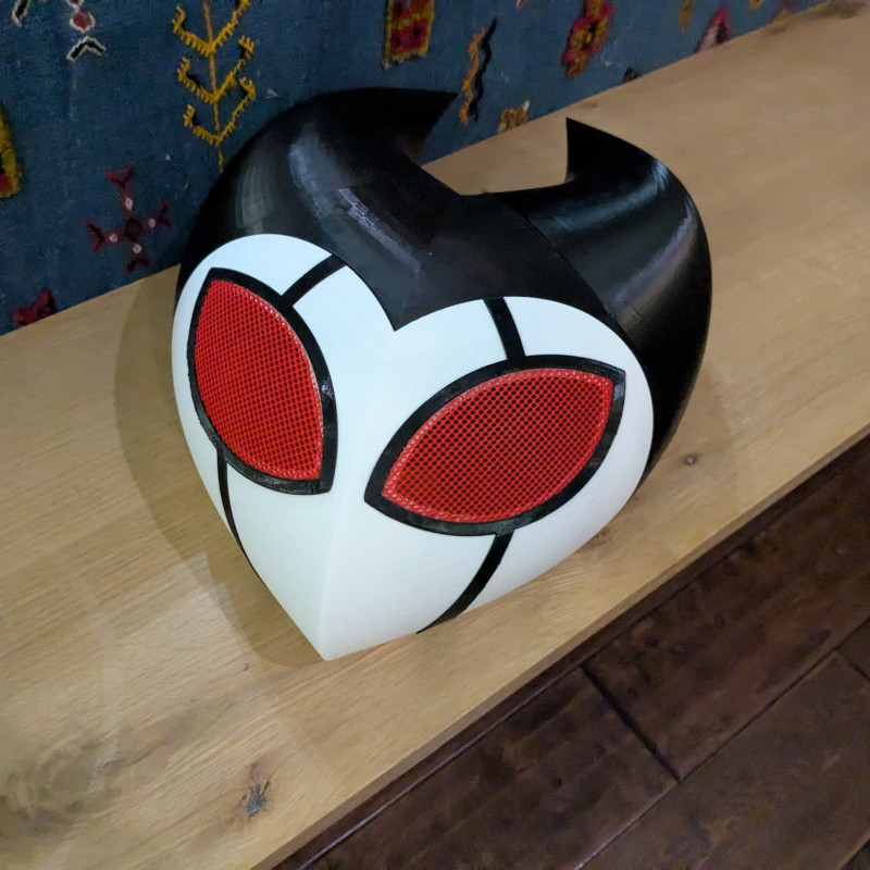 Hollow Knight Grimm Maskesi - Yetişkin ve Çocuk Boyu 3D Baskı