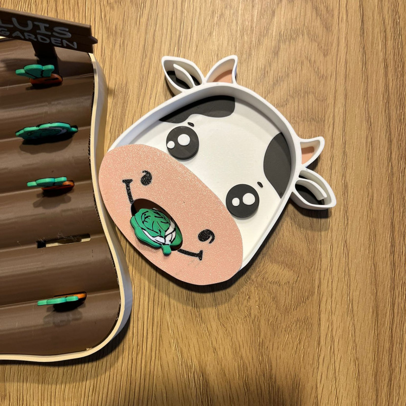 Montessori Bahçe Eğitici 3D Baskı Oyuncak - Çocuk Gelişim Seti