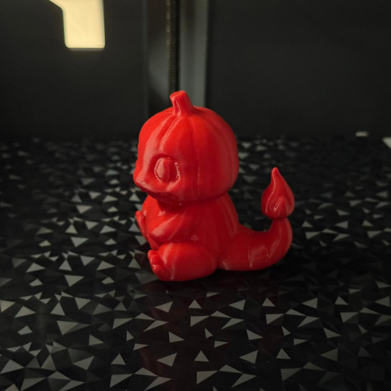 Charmander Halloween Balkabağı 3D Baskı Figür - Pokémon Koleksiyon