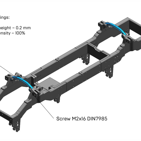 Kazmaz 4x4 RC Kamyon 3D Baskı Modeli - DIY Hobi Seti