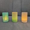 3D Baskılı Vazo Modu Tealight Abajur - Dekoratif Mum Işığı