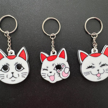 Dandadan Turbo Granny Şans Anahtarlığı - 3D Baskı Hediye Dandadan Turbo Granny Şans Anahtarlığı - 3D Baskı Hediye