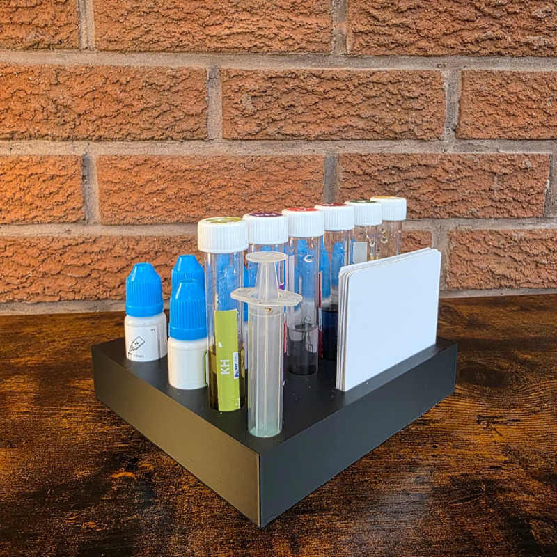 NT Labs Su Test Kiti 3D Baskı Organizatör Tepsisi - Dayanıklı Kimya Aksesuarı