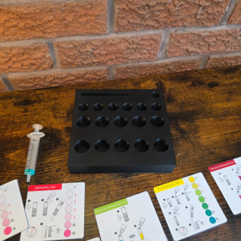 NT Labs Su Test Kiti 3D Baskı Organizatör Tepsisi - Dayanıklı Kimya Aksesuarı