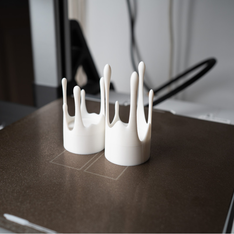 Yüzen Damlayan Mumluk - LED Tealight Dekoratif 3D Baskı