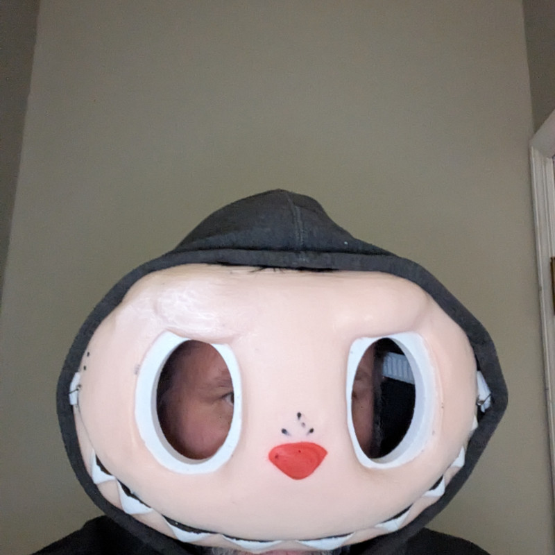 Lafufu Cadılar Bayramı Maske - 3D Baskı Korku Aksesuarı Lafufu Cadılar Bayramı Maske - 3D Baskı Korku Aksesuarı