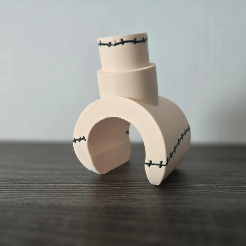 The Thing Addams Ailesi Wednesday Figürü - 3D Baskı Mini Heykel