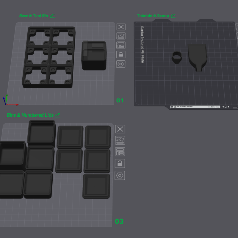 Mini Pikselli Kedi Tablo - 3D Baskı DIY Dekor