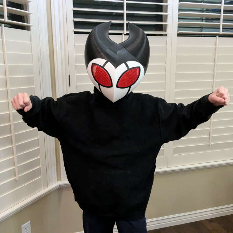 Hollow Knight Grimm Maskesi - Yetişkin ve Çocuk Boyu 3D Baskı