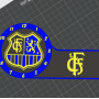 FC Saarbrücken Masa Saati ve Organizatör - 3D Baskılı Özel Tasarım