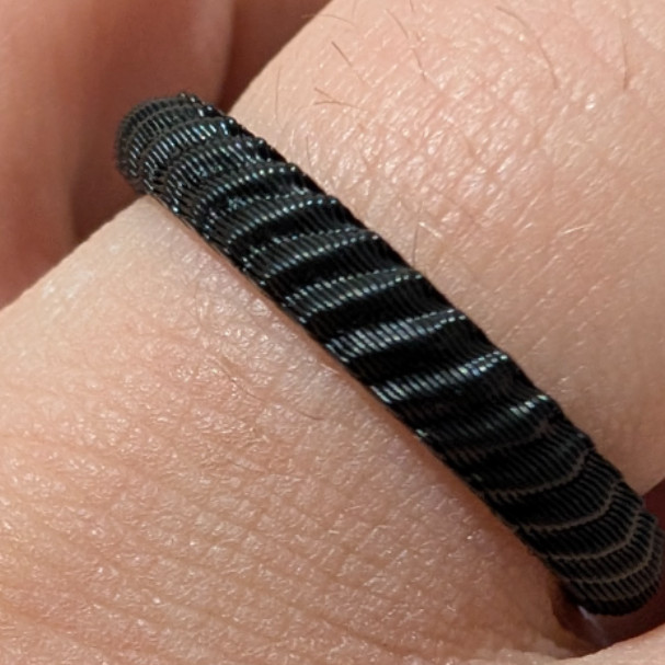 Spiral Tasarım 3D Baskı Yüzük - Özgün Aksesuar