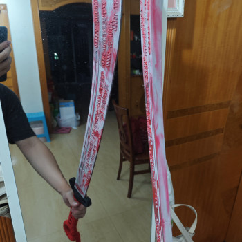 Tarihi Japon Savaşı Dadao Kılıcı - 3D Baskılı Cosplay Silahı