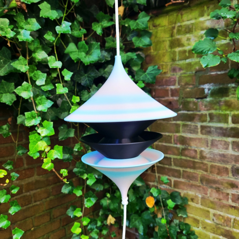 Minimalist Kuş Yemliği - 3D Baskı Ev Dekorasyonu