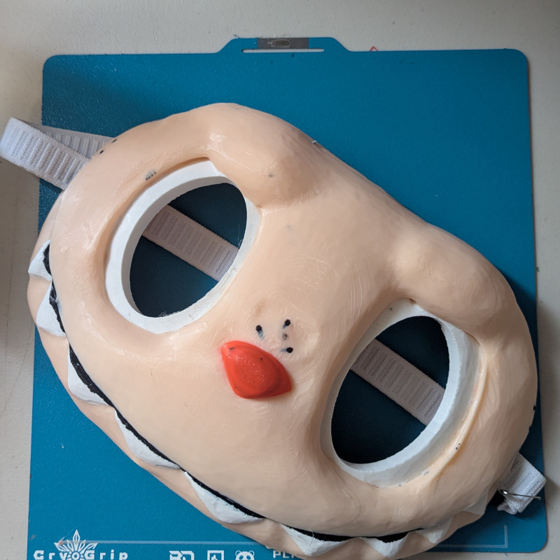 Lafufu Cadılar Bayramı Maske - 3D Baskı Korku Aksesuarı Lafufu Cadılar Bayramı Maske - 3D Baskı Korku Aksesuarı