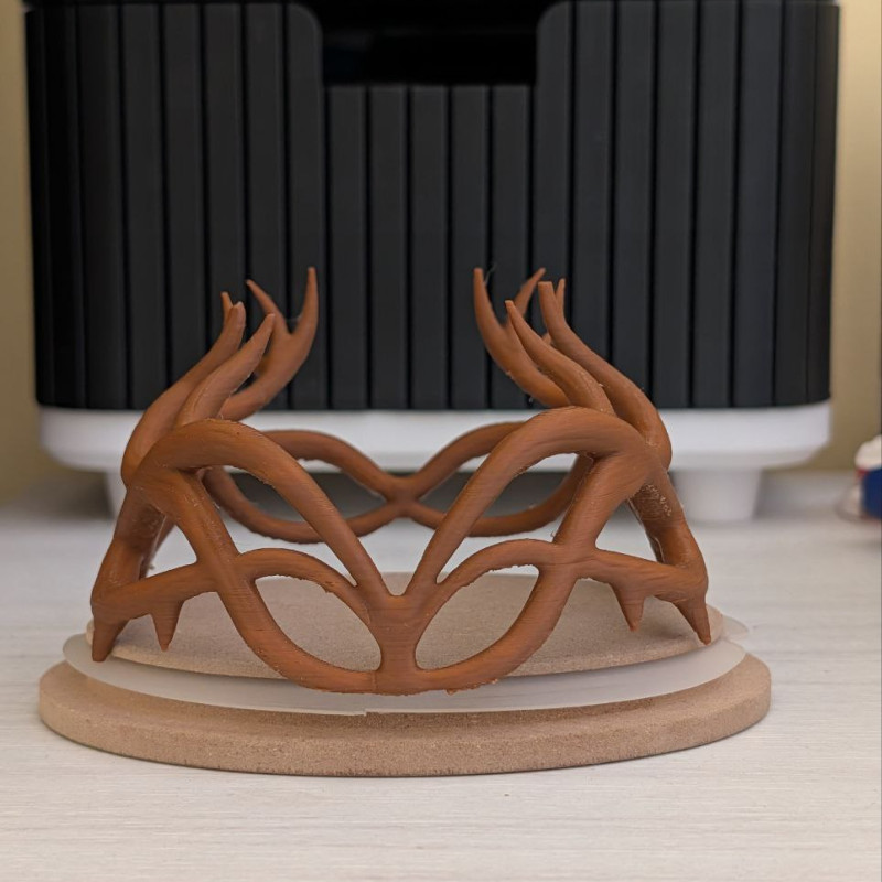 Geyik Lordu 3D Baskılı Dekoratif Mühür - Antik Tasarım