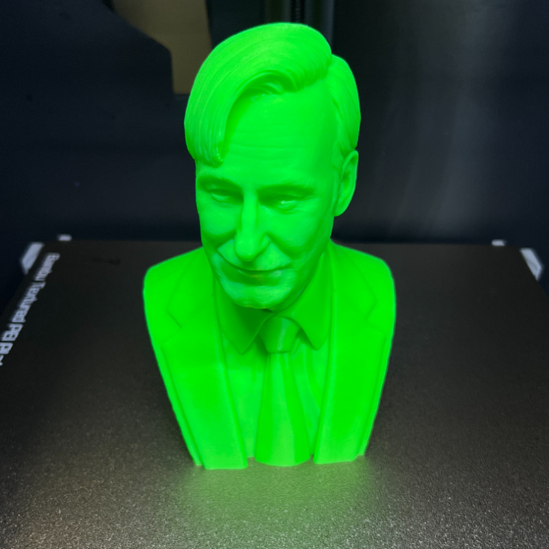 Breaking Bad Saul Goodman 3D Baskı Büst - Koleksiyon Parçası