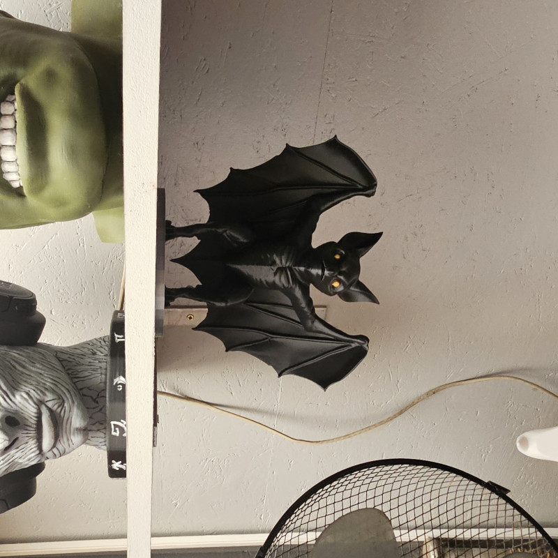 Detaylı Yarasa Heykelleri - Dekoratif 3D Baskı