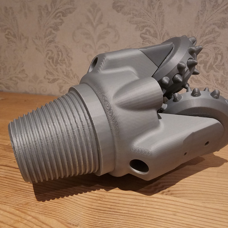 TriCone Matkap Ucu 3D Baskı Eğitim Modeli - Mühendislik Eğitimi