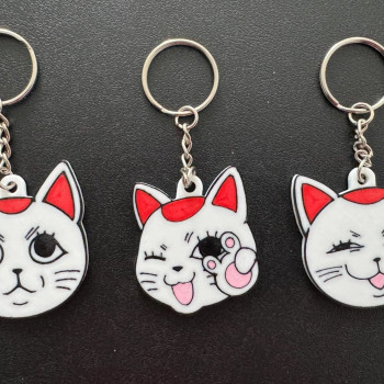 Dandadan Turbo Granny Şans Anahtarlığı - 3D Baskı Hediye