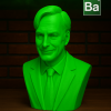 Breaking Bad Saul Goodman 3D Baskı Büst - Koleksiyon Parçası