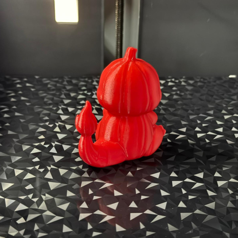 Charmander Halloween Balkabağı 3D Baskı Figür - Pokémon Koleksiyon