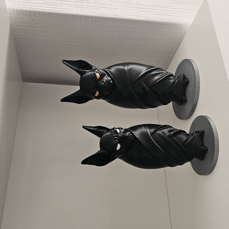 Detaylı Yarasa Heykelleri - Dekoratif 3D Baskı