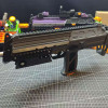 Gece Baykuşu MP7 Soft Dart Blaster - 3D Baskılı Cosplay Silahı